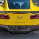 Corvette Exhaust Surround Bezel,  Carbon Fiber, C7 Stingray,  Z51,  Z06,  Grand 