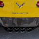 Corvette Exhaust Surround Bezel,  Carbon Fiber, C7 Stingray,  Z51,  Z06,  Grand 