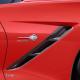Corvette C7 Z51 Badge/Emblem, Domed, Carbon Fiber Look w/Chrome Trim: C7 Stingray