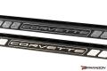 C8 Black Billet Strut Tower Bars, GM E-Ray Script + Reservoir Bracket