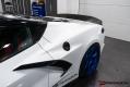 Paragon Performance C8 Corvette V3 Ducktail Rear Spoiler - Carbon Flash