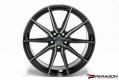 2020-23 Vossen HF3 C8 Corvette- 20x9 ET35, 21x12 ET52 - Machined & Gloss Black