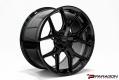 2020-23 Vossen HF5 C8 Corvette- 20x9 ET35, 21x12 ET52 - Gloss Black