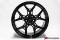 2020-23 Vossen HF5 C8 Corvette- 20x9 ET35, 21x12 ET52 - Gloss Black